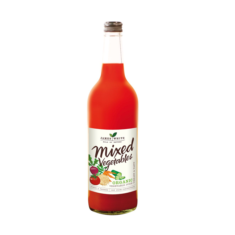 James White Organic Vegetable Juice 6 x 750ml
