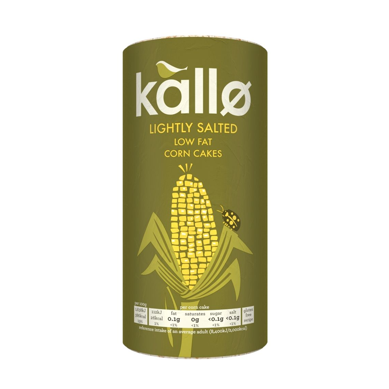Kallo Lightly Salted Corn Cakes 130g