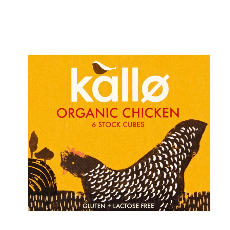 Kallo Organic Chicken Stock Cubes 66g