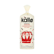 Kallo Organic Unsalted Wholegrain Rice Cakes 130g