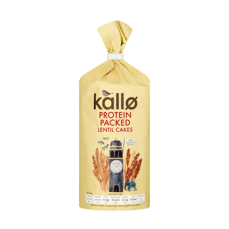 Kallo Organic Lightly Salted Corn Cake Thins 130g