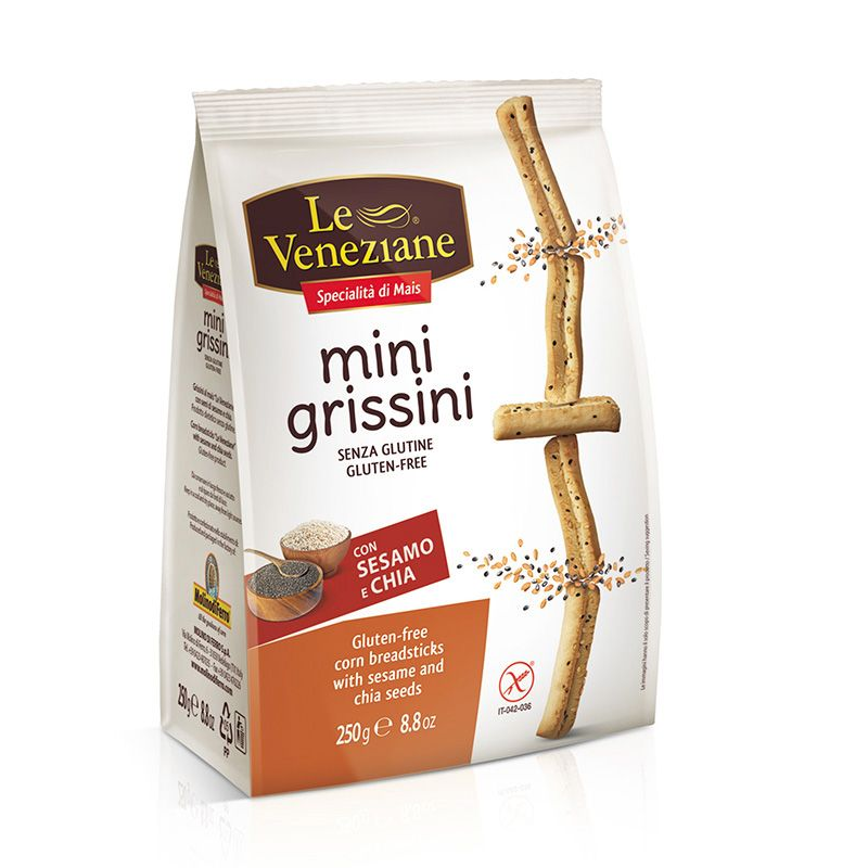 Le Veneziane Gluten Free Grissini Breadsticks 250g