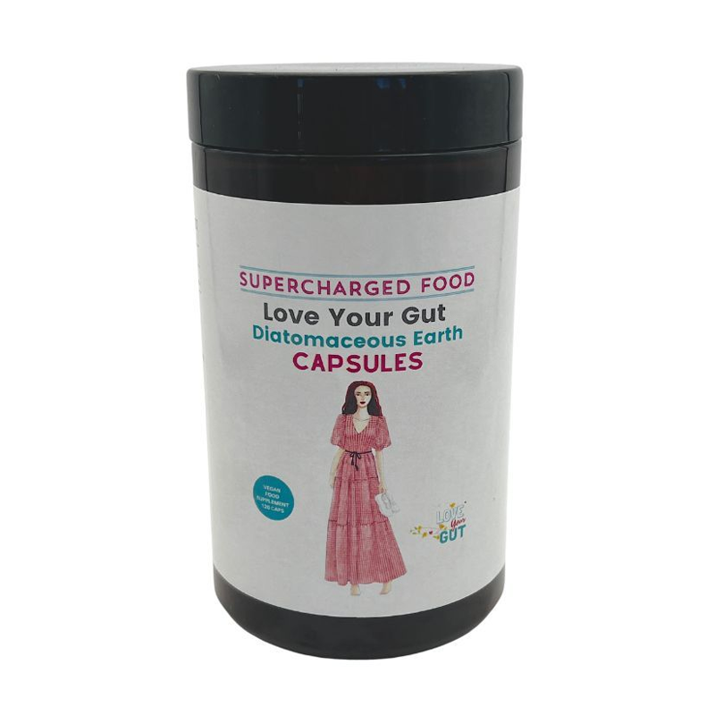 Love Your Gut Diatomaceous earth capsules 120 Capsules