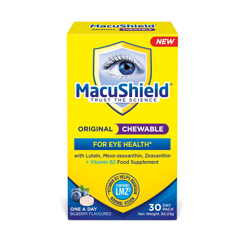MacuShield Original Chewable 30 Capsules