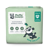Mama Bamboo Eco Nappy Pants - Size 4+ (Medium Plus) 22 Pieces