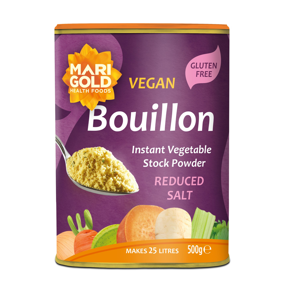 Marigold Less Salt Veg Bouillon Purple 500g