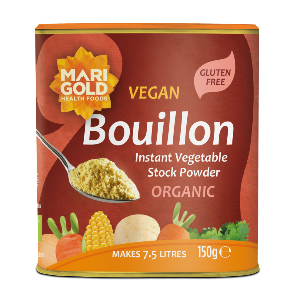 Marigold Organic Veg Bouillon Red 150g