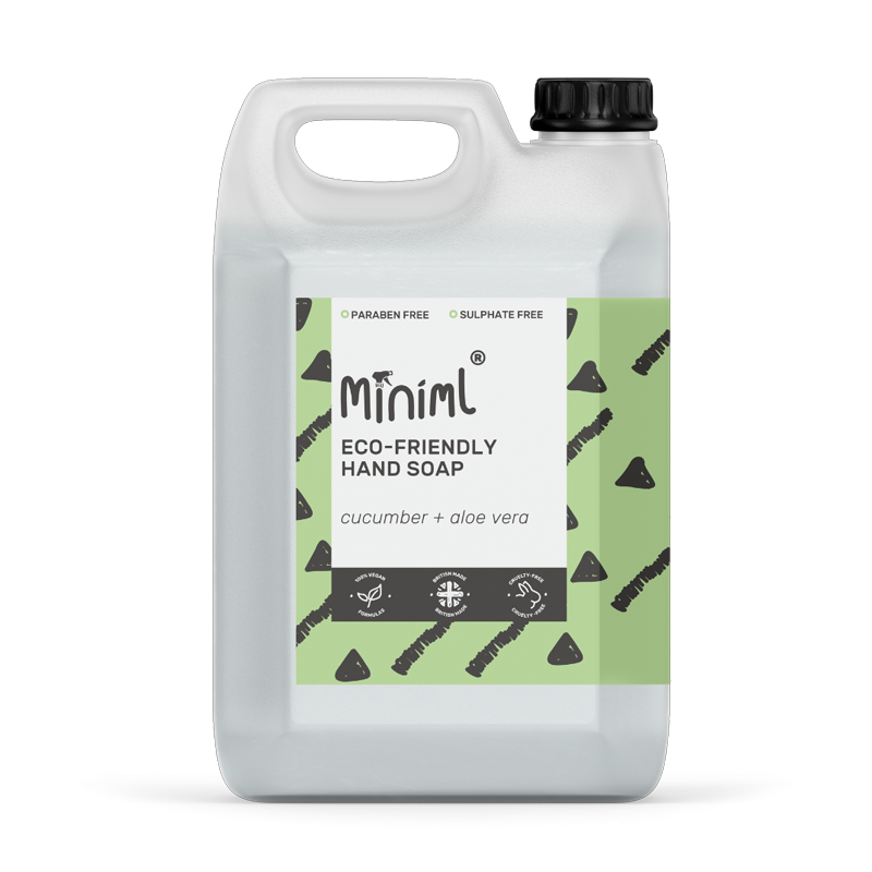 Miniml Hand Soap Cucumber & Aloe Vera 5 Litres