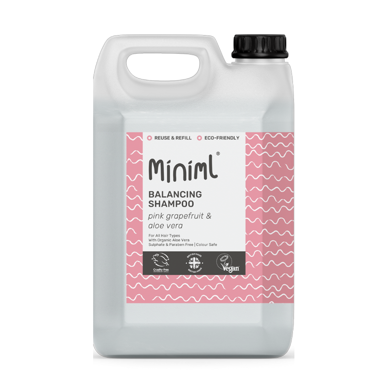 Miniml Shampoo Pink Grapefruit & Aloe Vera 5 Litres