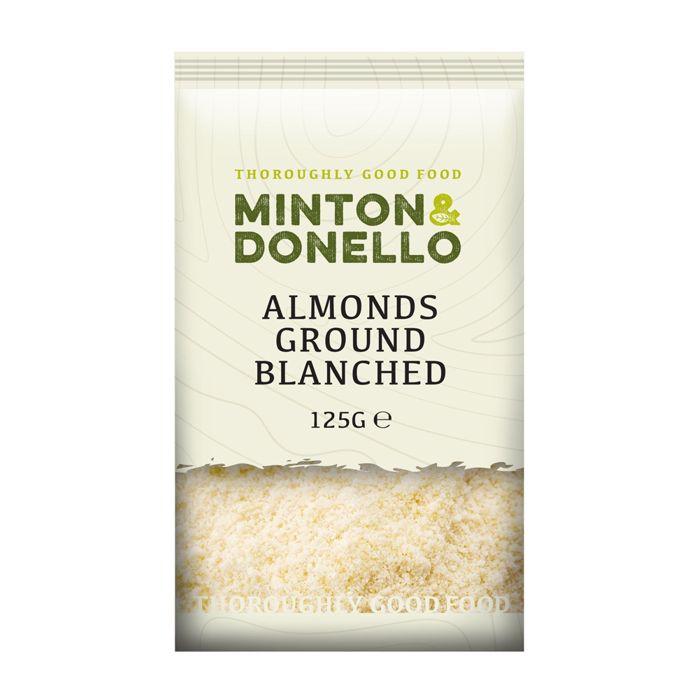 Minton & Donello Blanched Ground Almonds 6 x 125g