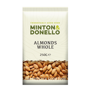 Minton & Donello Whole Almonds 6 x 250g