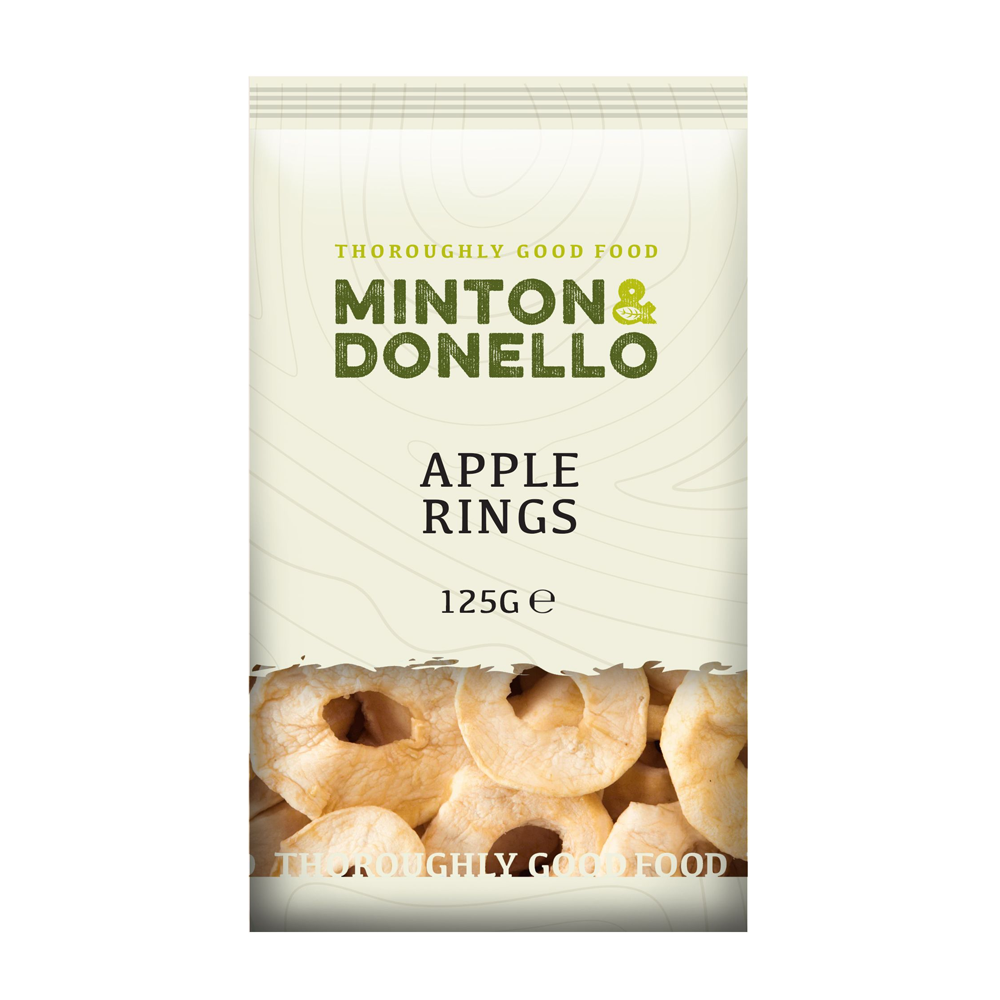 Minton & Donello Apple Rings 6 x 125g