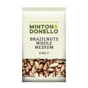 Minton & Donello Whole Medium Brazil Nuts 6 x 250g