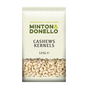 Minton & Donello Cashew Kernels 6 x 125g