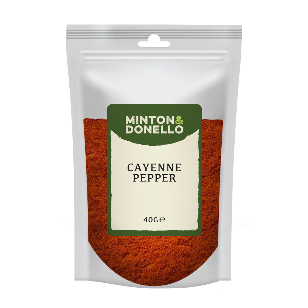 Minton & Donello Cayenne Pepper 10 x 40g
