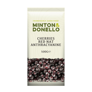 Minton & Donello Red Natural Anthocyanin Cherries 6 x 125g