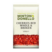 Minton & Donello Red Whole and Broken Cherries 6 x 125g