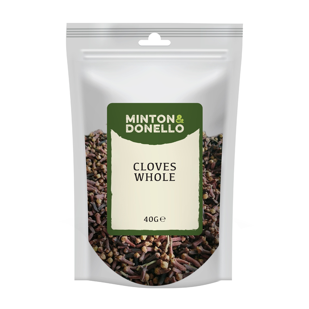 Minton & Donello Whole Cloves 10 x 40g