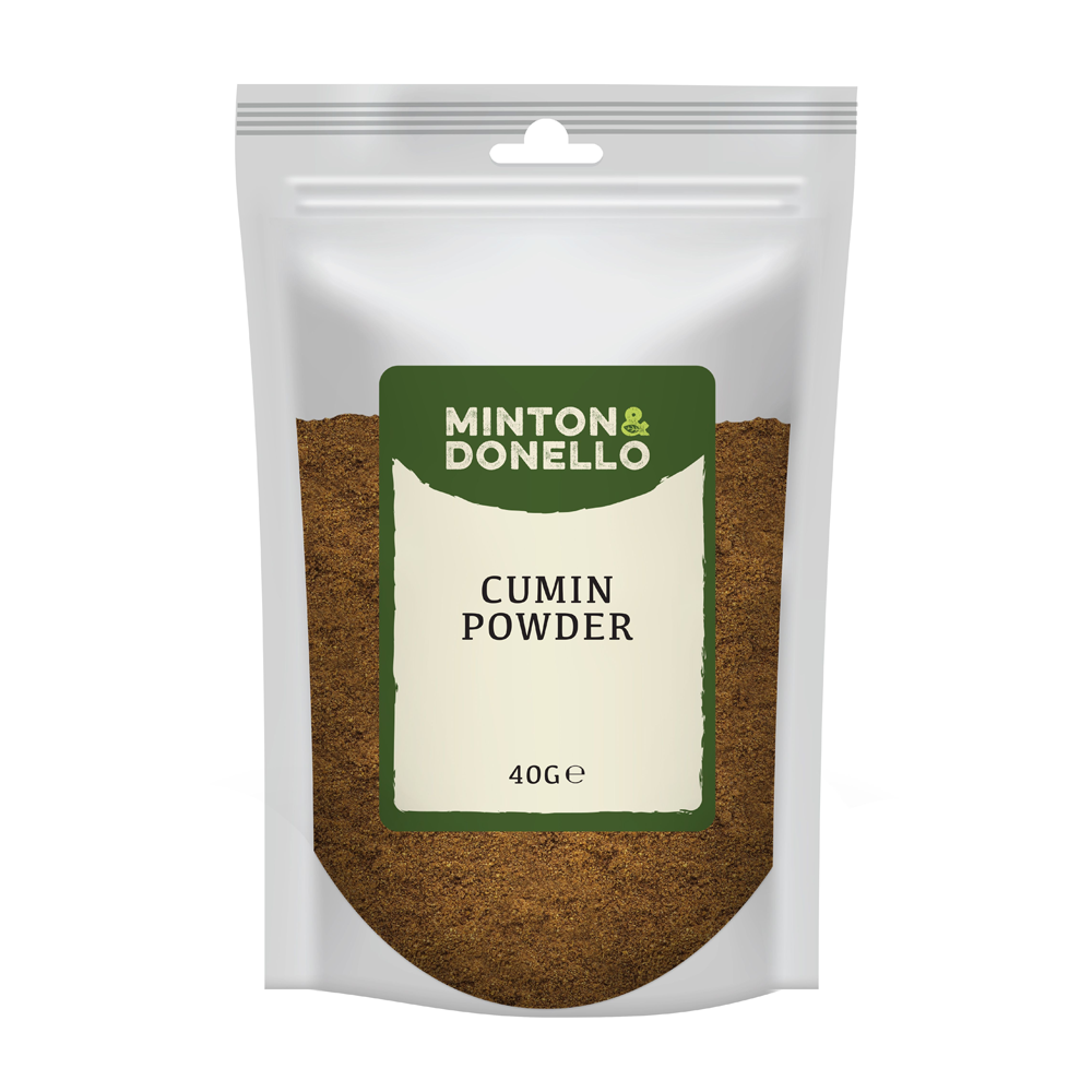 Minton & Donello Cumin Powder 10 x 40g