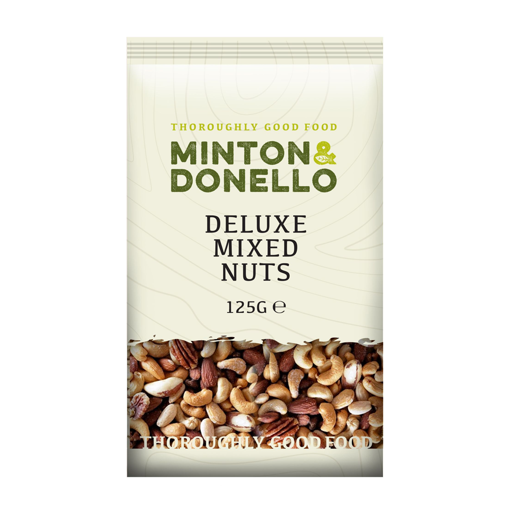 Minton & Donello Deluxe Mixed Nuts 6 x 125g