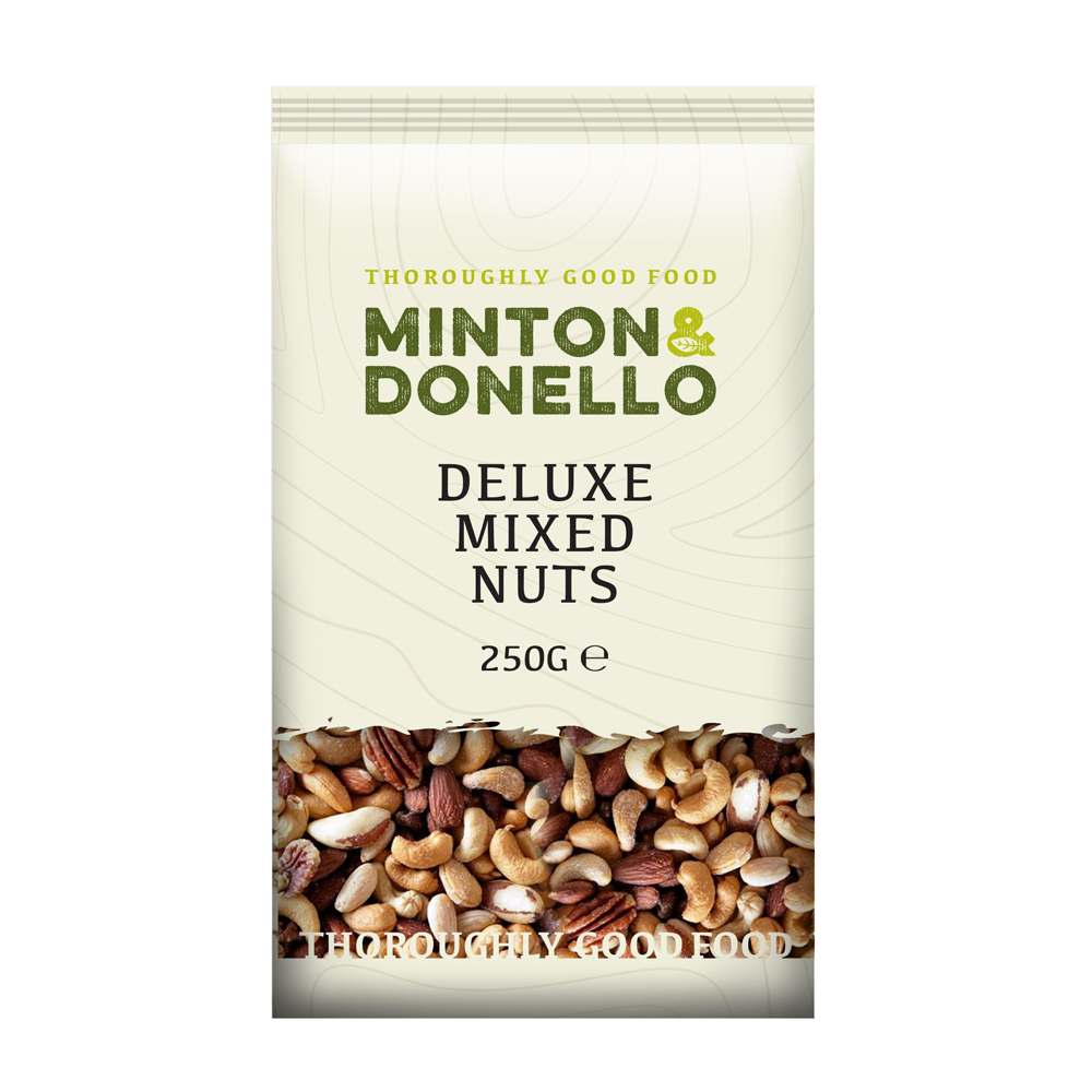 Minton & Donello Deluxe Mixed Nuts 6 x 250g