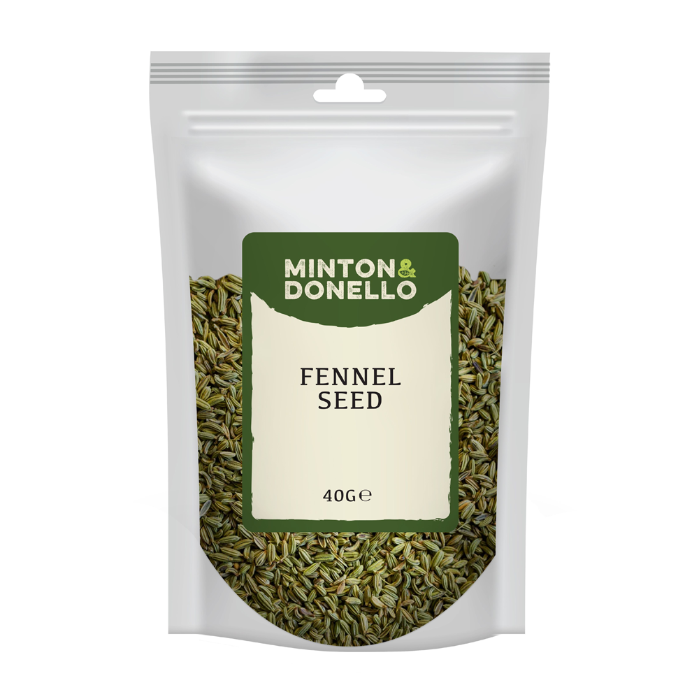 Minton & Donello Fennel Seeds 10 x 40g