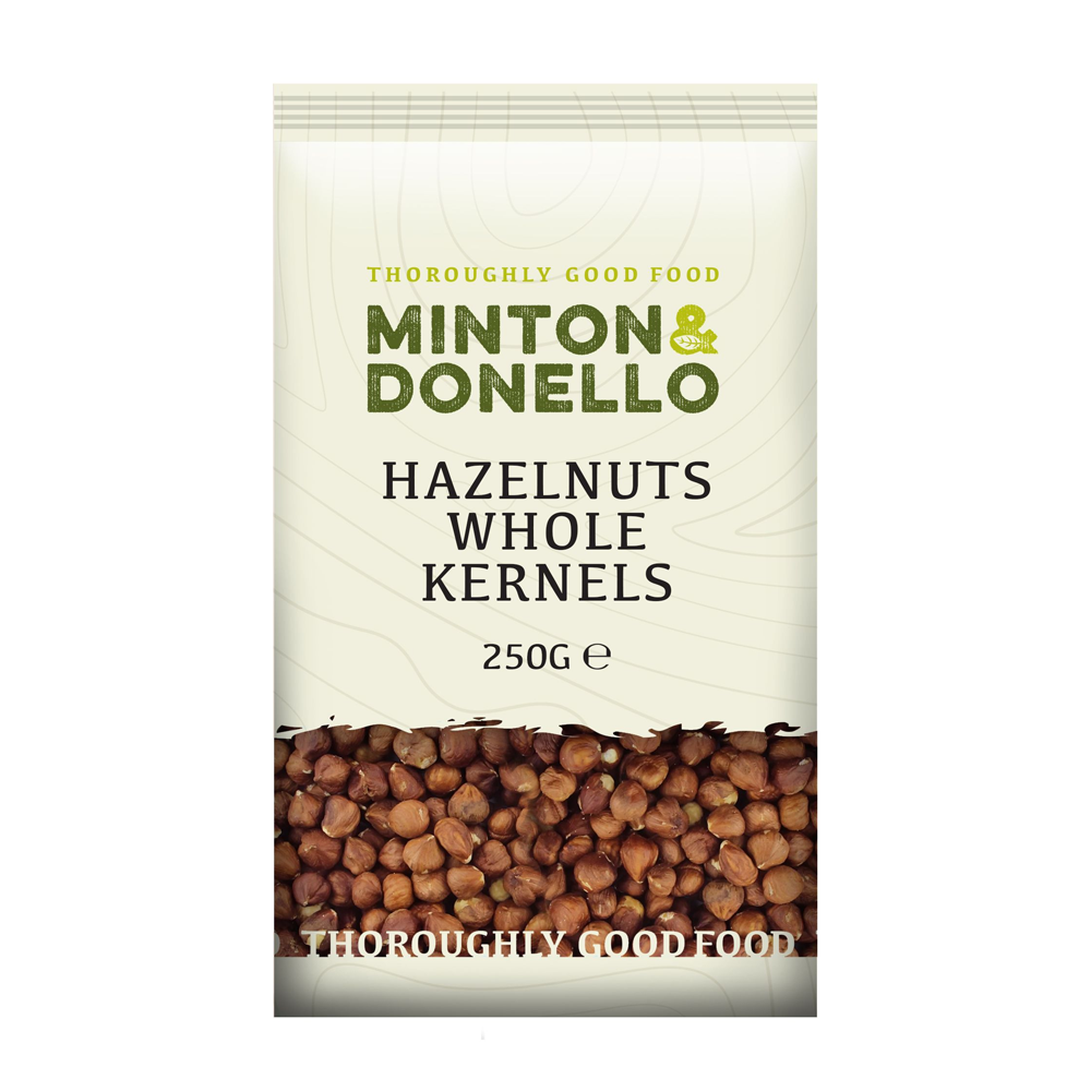 Minton & Donello Whole Hazelnut Kernels 6 x 250g