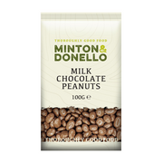 Minton & Donello Milk Chocolate Peanuts 6 x 100g