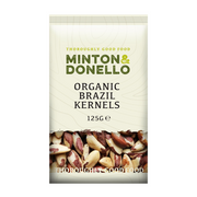Minton & Donello Organic Brazil Nut Kernels 6 x 125g