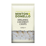 Minton & Donello Organic Coconut Chips 6 x 125g