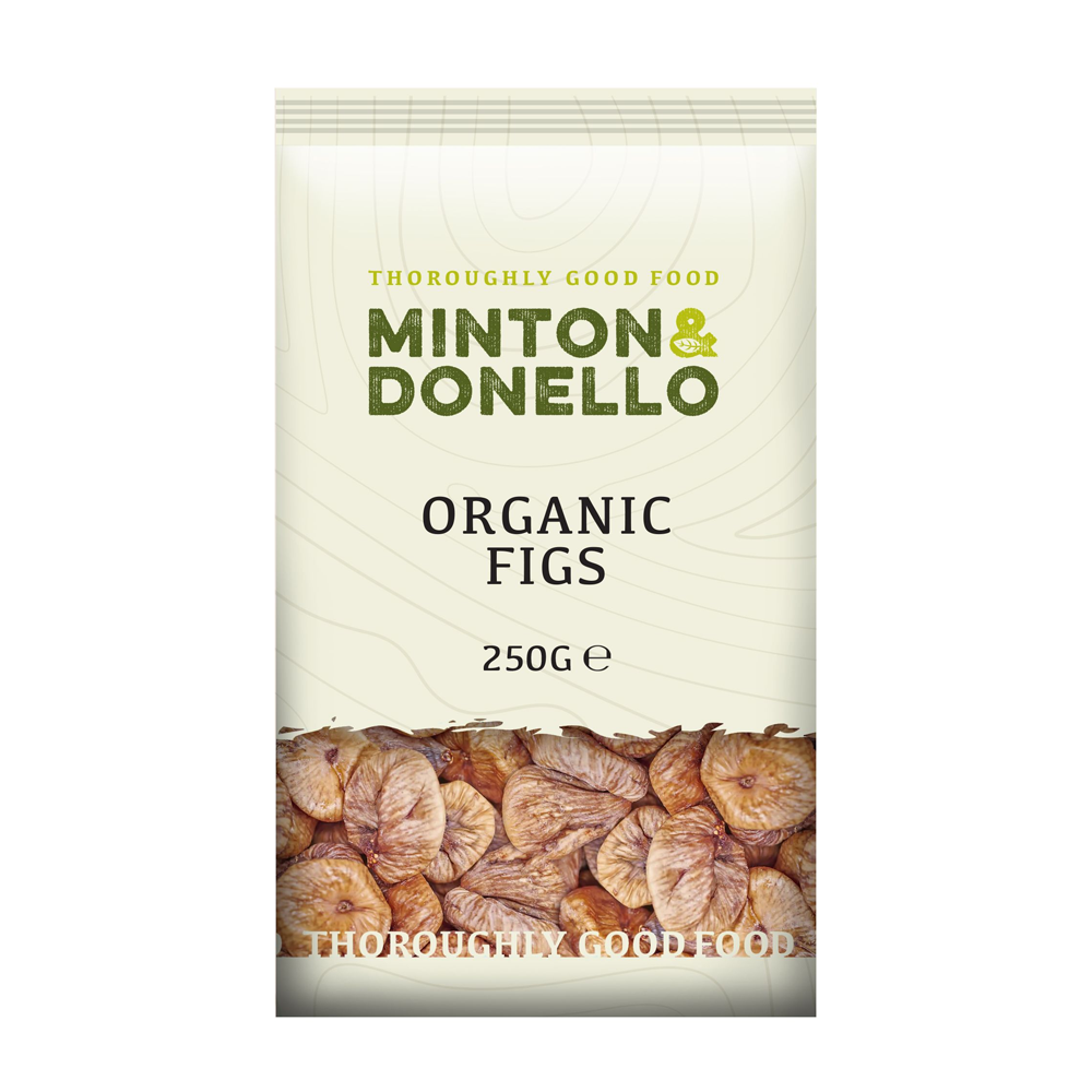 Minton & Donello Organic Figs 6 x 250g