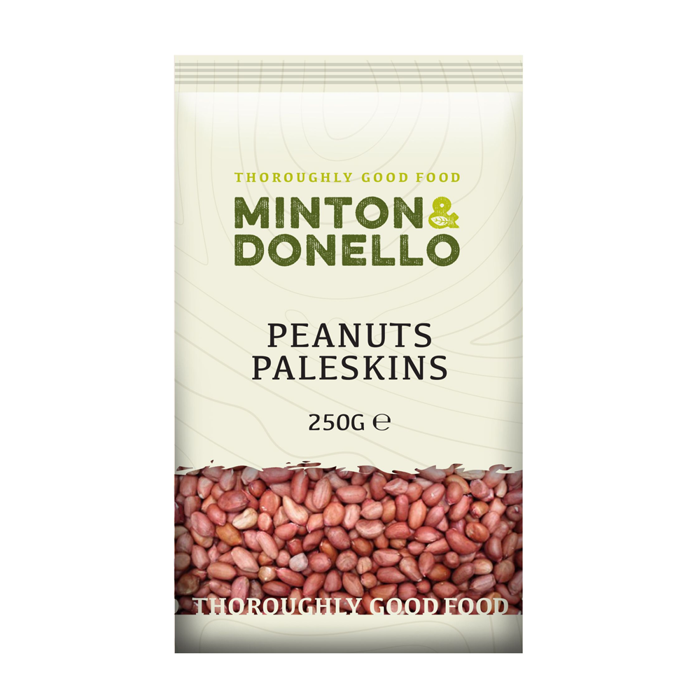 Minton & Donello Paleskin Peanuts 6 x 250g