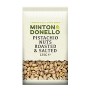 Minton & Donello Roasted & Salted Pistachio Nuts 6 x 125g
