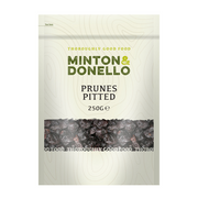 Minton & Donello Pitted Prunes 6 x 250g