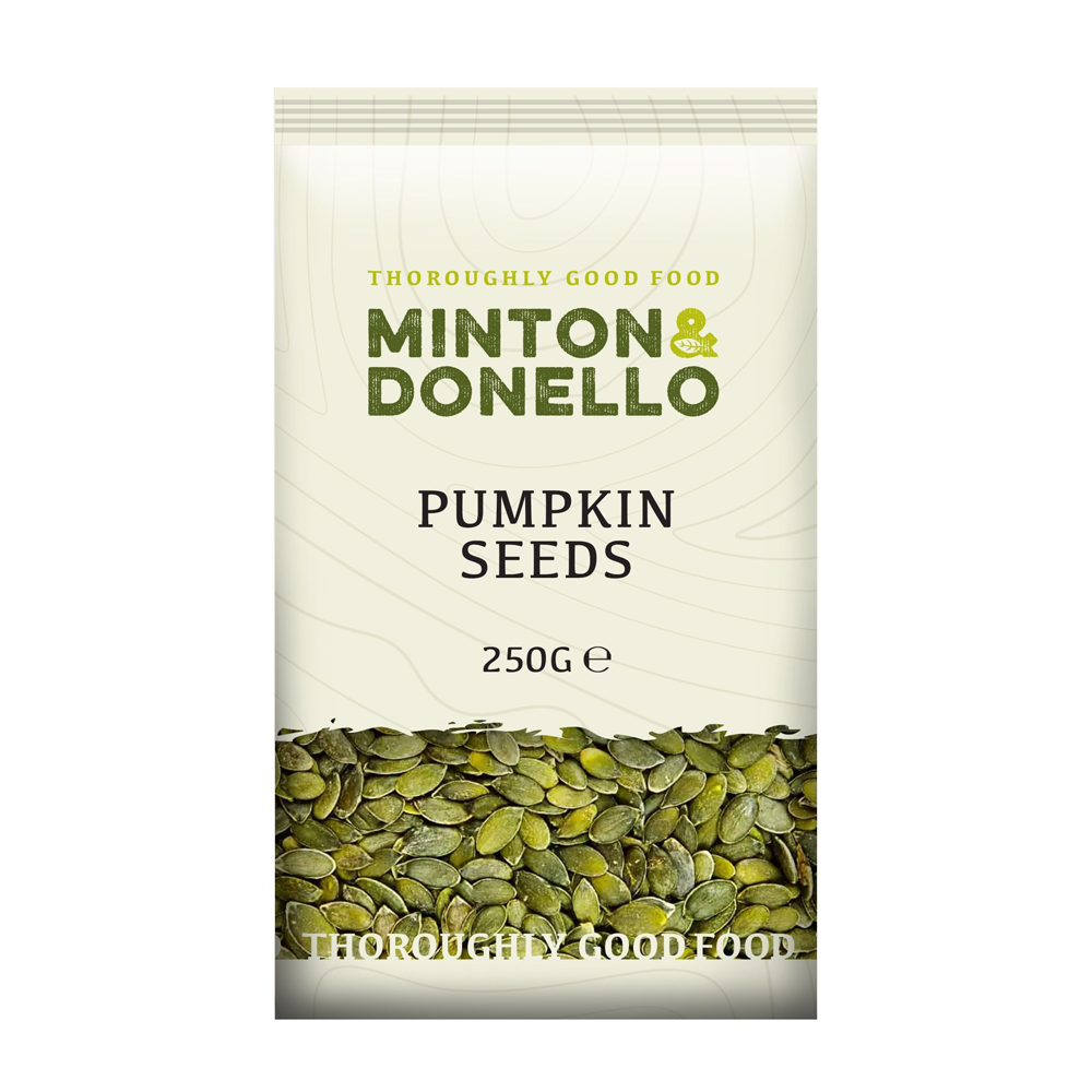 Minton & Donello Pumpkin Seeds  6 x 250g
