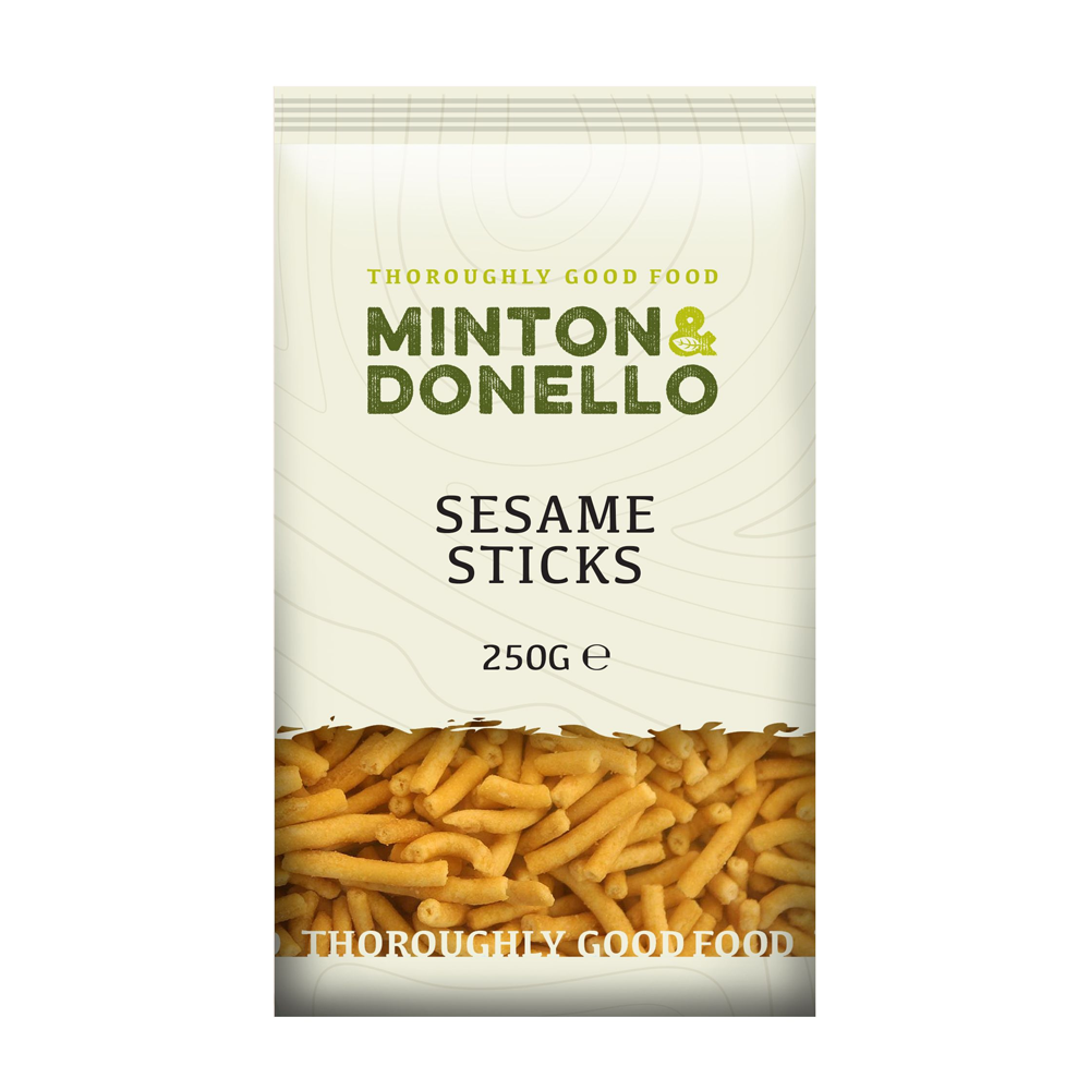 Minton & Donello Sesame Sticks 6 x 250g
