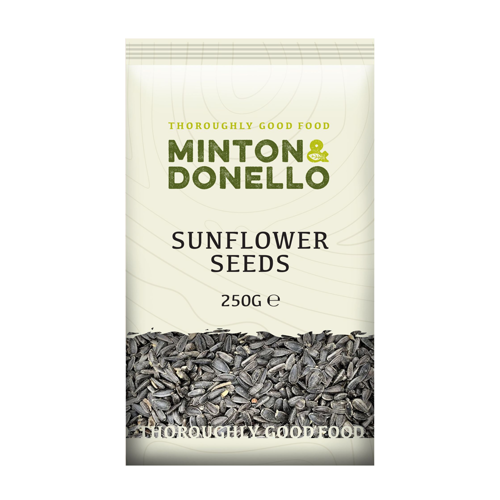 Minton & Donello Sunflower Seeds 6 x 250g