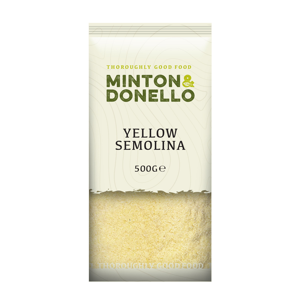 Minton & Donello Yellow Semolina 6 x 500g