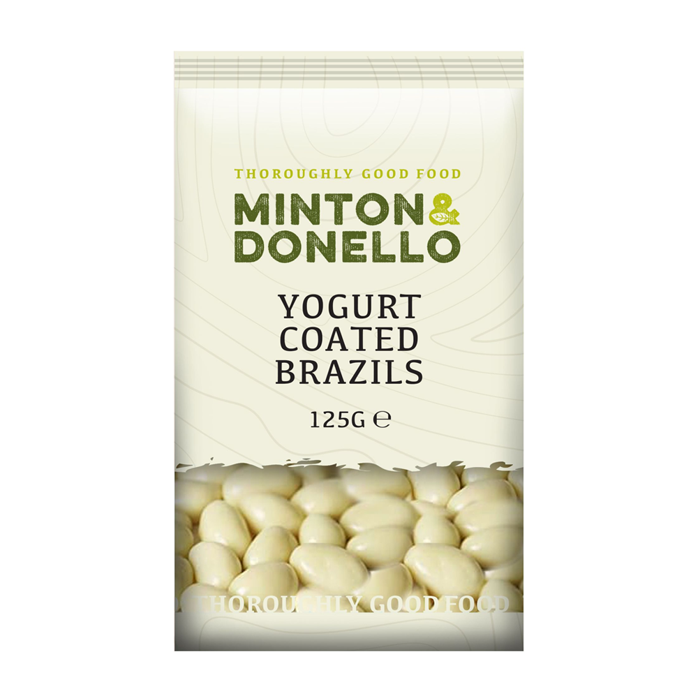 Minton & Donello Yoghurt Coated Brazil Nuts 6 x 125g