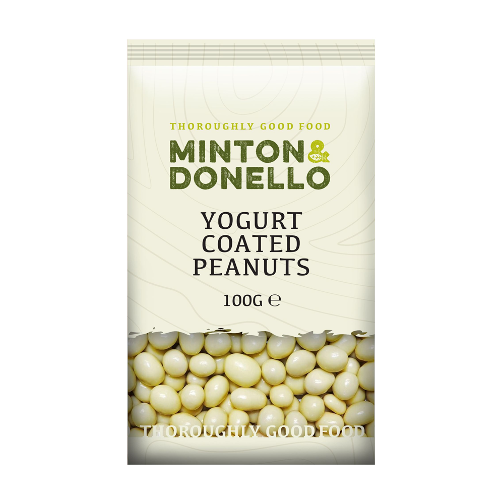 Minton & Donello Yoghurt Coated Peanuts 6 x 100g