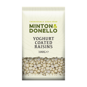 Minton & Donello Yoghurt Coated Raisins 6 x 100g
