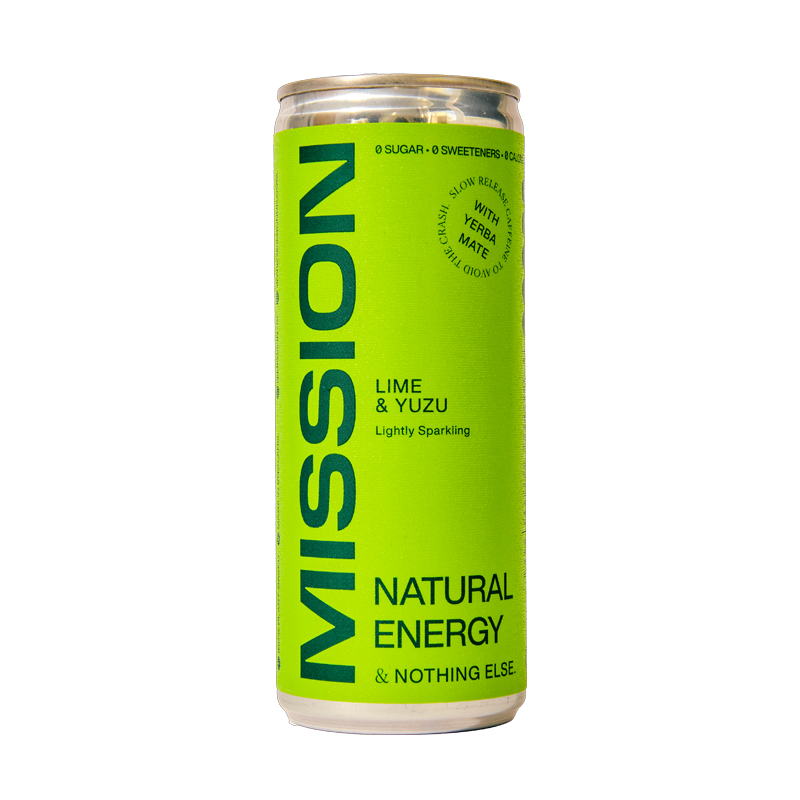 Mission Perform Cans Lime 12 x 250ml