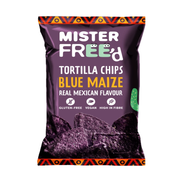 Mister Free'd Tortilla Chips with Blue Maize 12 x 135g