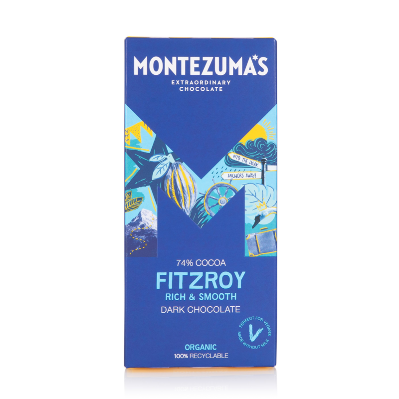 Montezuma FitzRoy - Dark 74% 12 x 90g