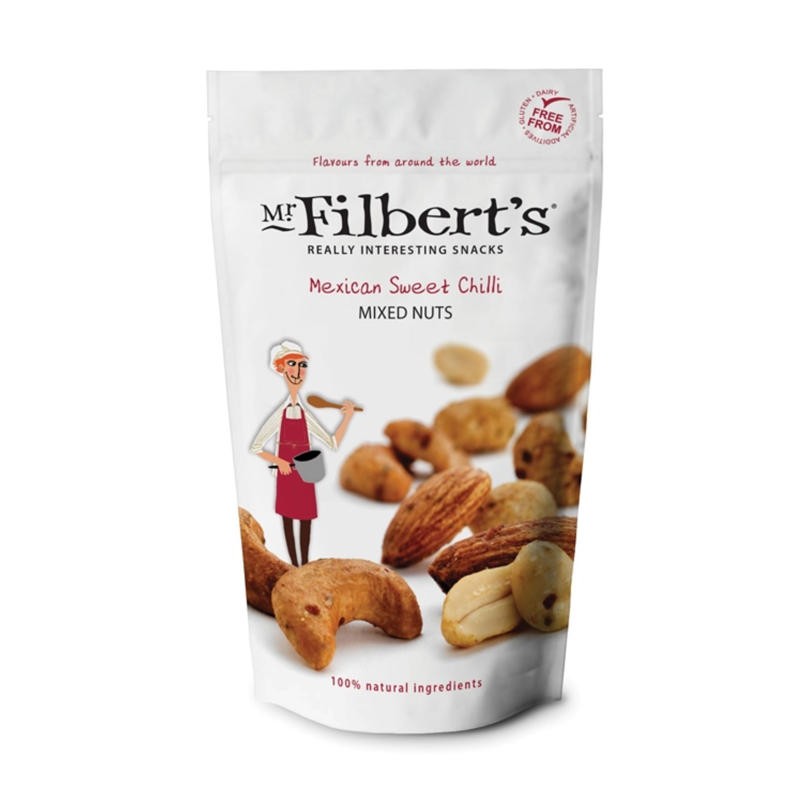Mr Filberts Mexican Sweet Chilli Mixed Nuts 100g
