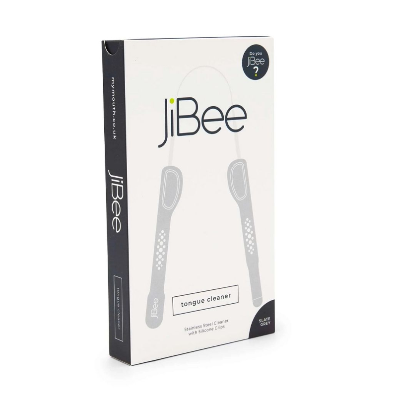 MyMouth JiBee Tongue Cleaner - Slate Grey 1 Piece