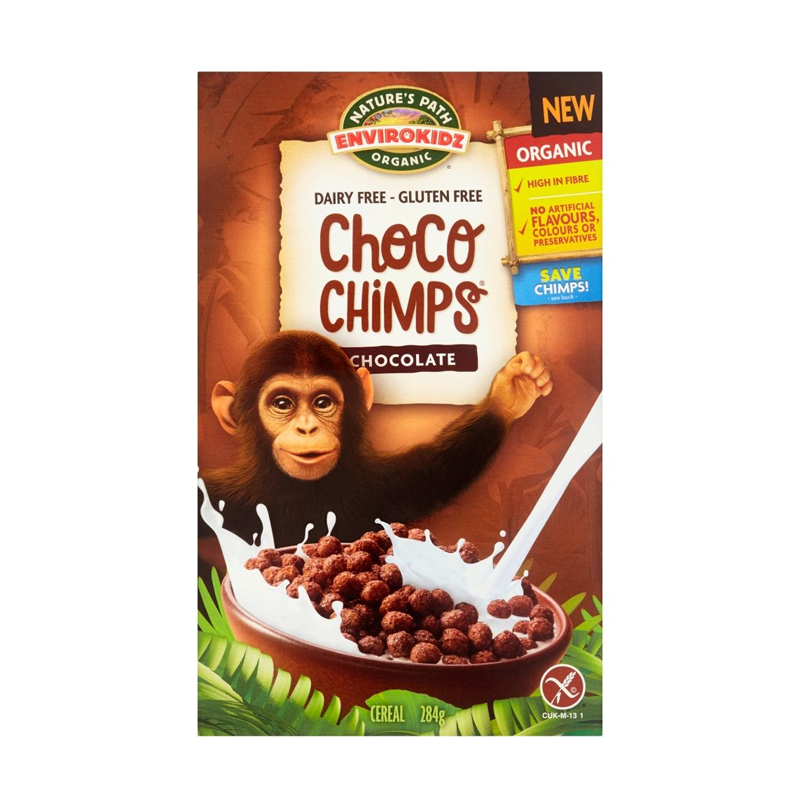 Natures Path Organic Ek Choco Chimps 284g