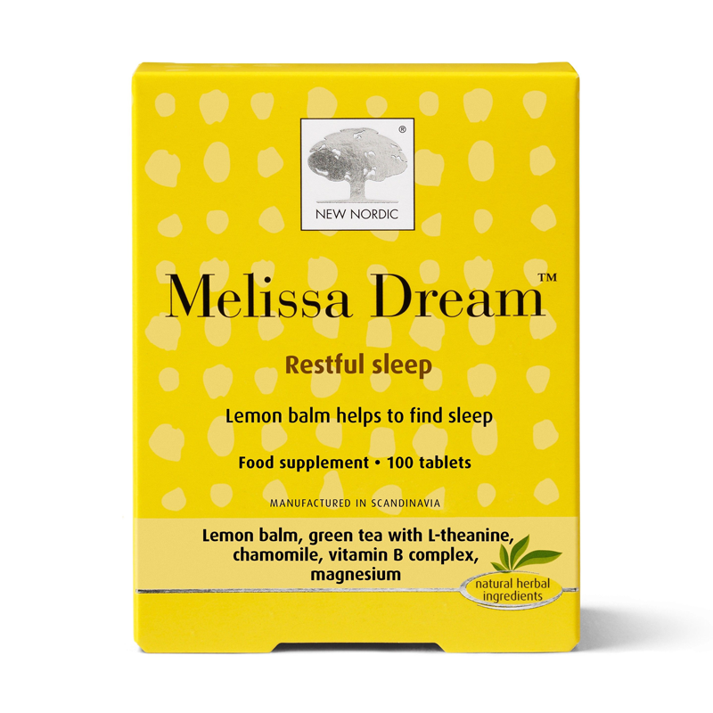 New Nordic Melissa Dream 100 Tablets