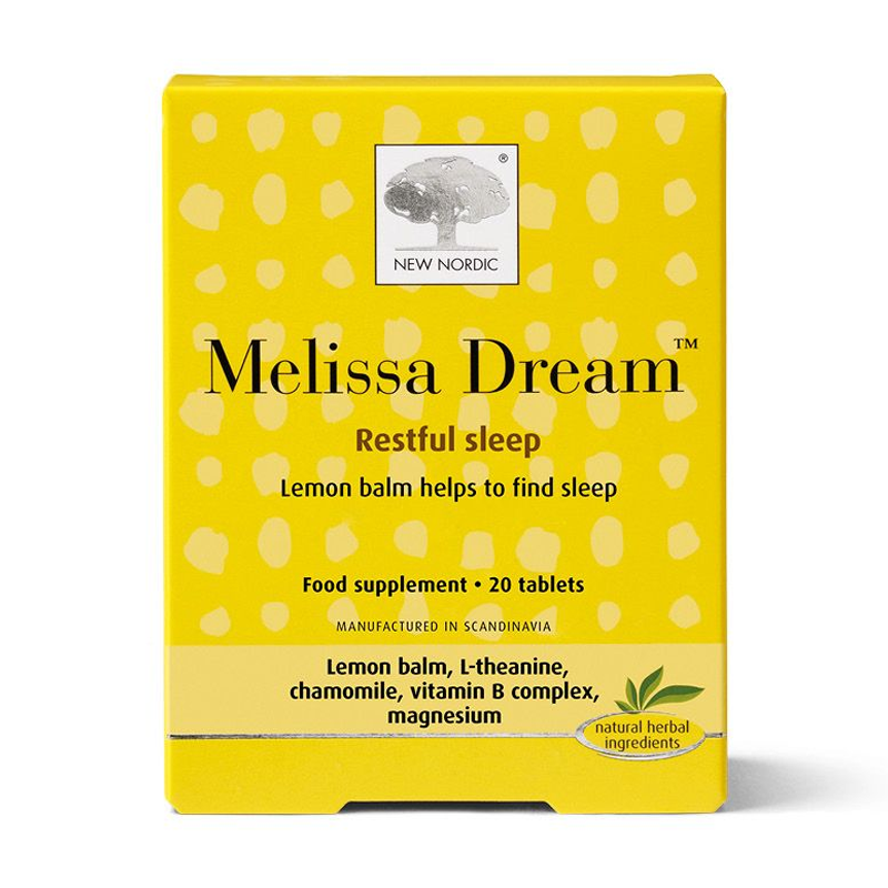 New Nordic Melissa Dream 20 Tablets