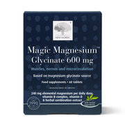 New Nordic Magnesium Glycinate 600mg 60 Tablets